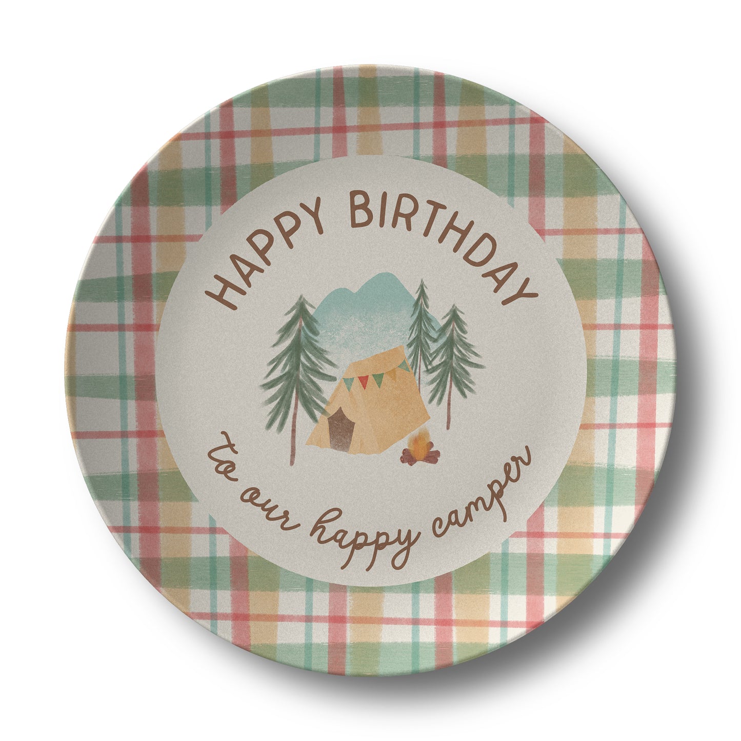 Happy Camper Plate