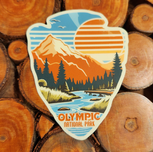 Olympic National Park Arrowhead Sticker