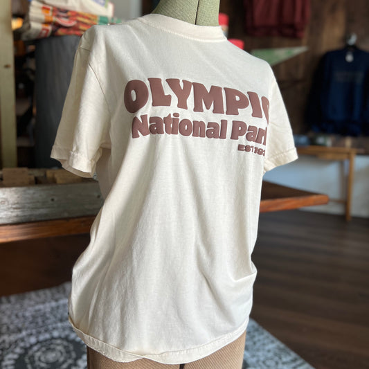 Olympic National Park Cream T-Shirt