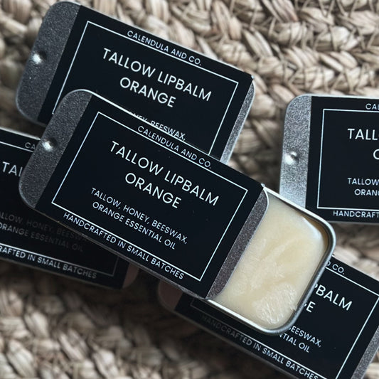 Tallow Orange Lip Balm