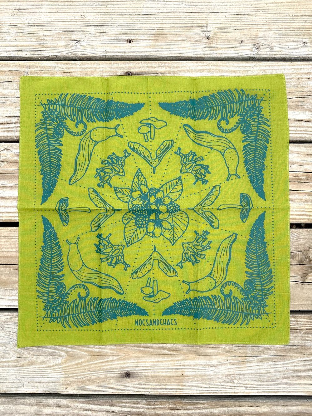 Temperate Rainforest Bandana