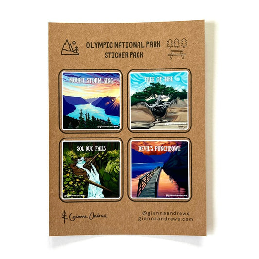 Olympic National Park Sticker Pack