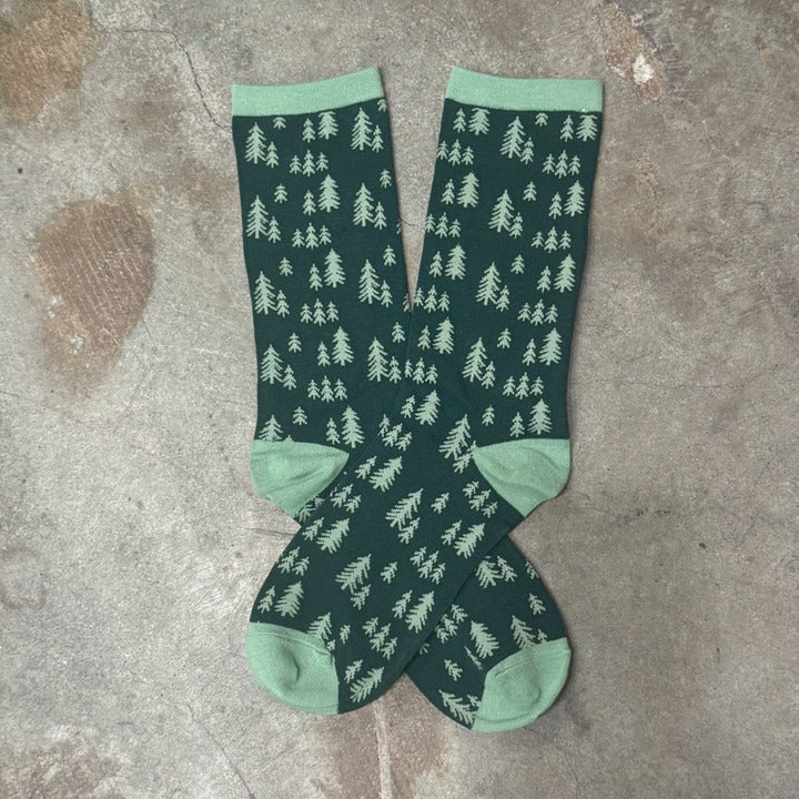 Pine Trees Unisex Socks