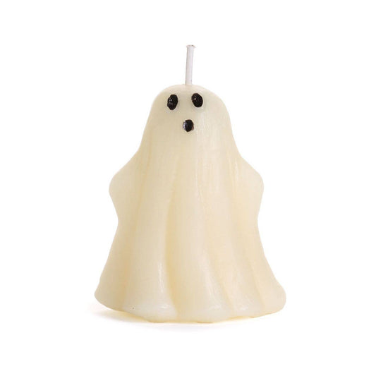 Ghost Beeswax Candle