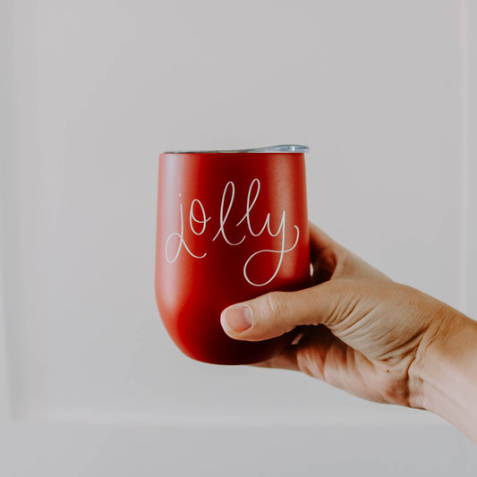 Jolly Wine Tumbler