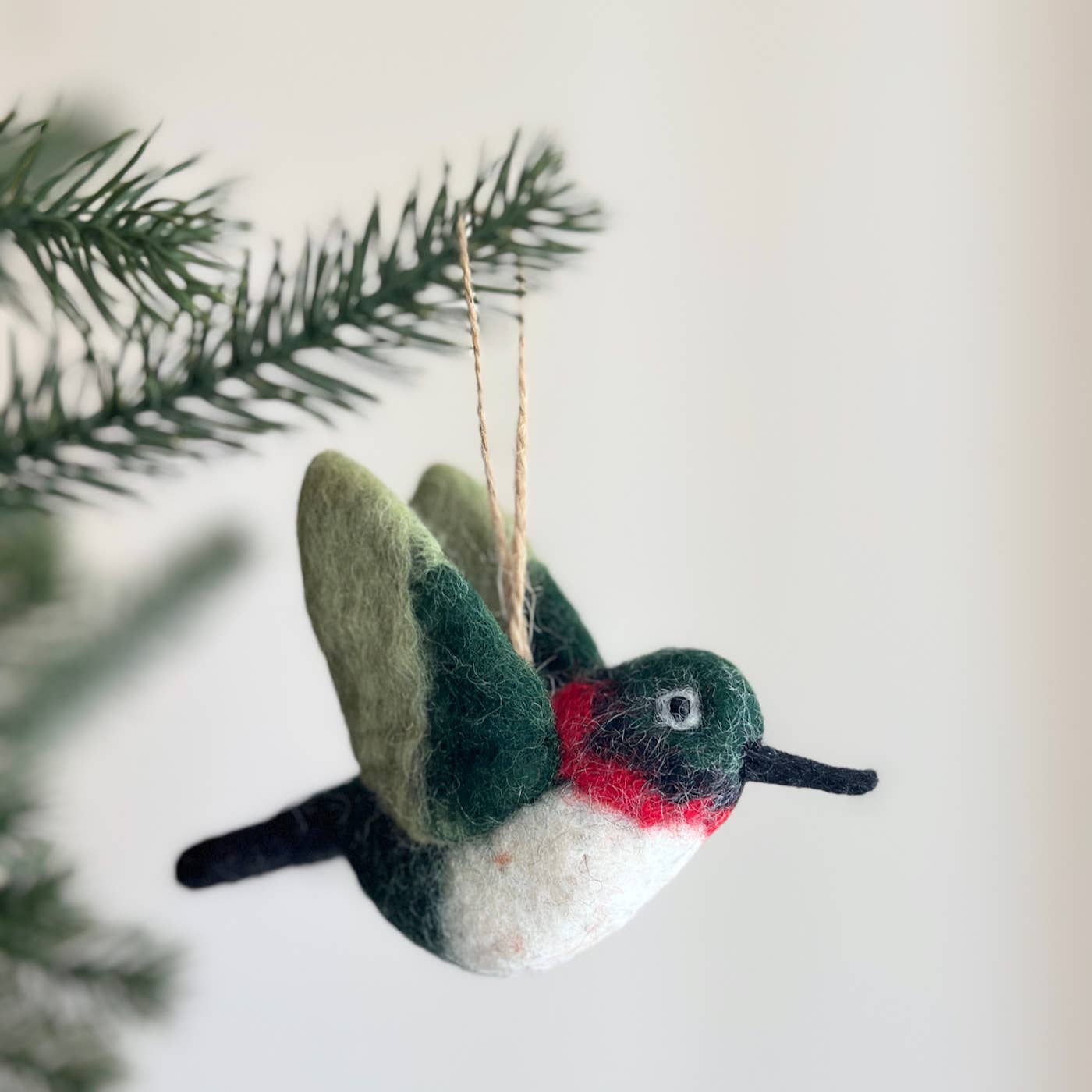 Hummingbird Felt Ornament