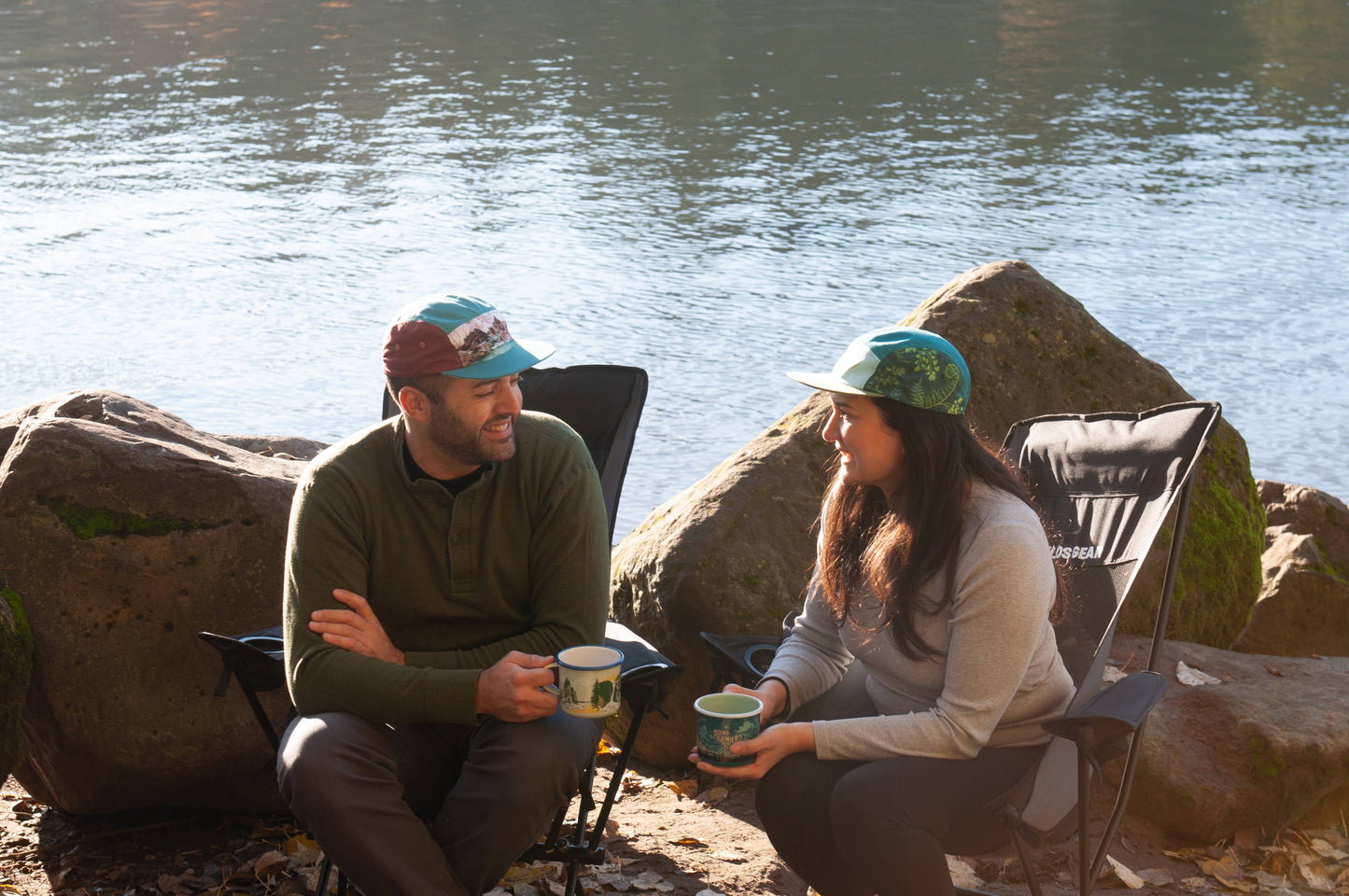 Mountain Layers 5 Panel Trail Hat