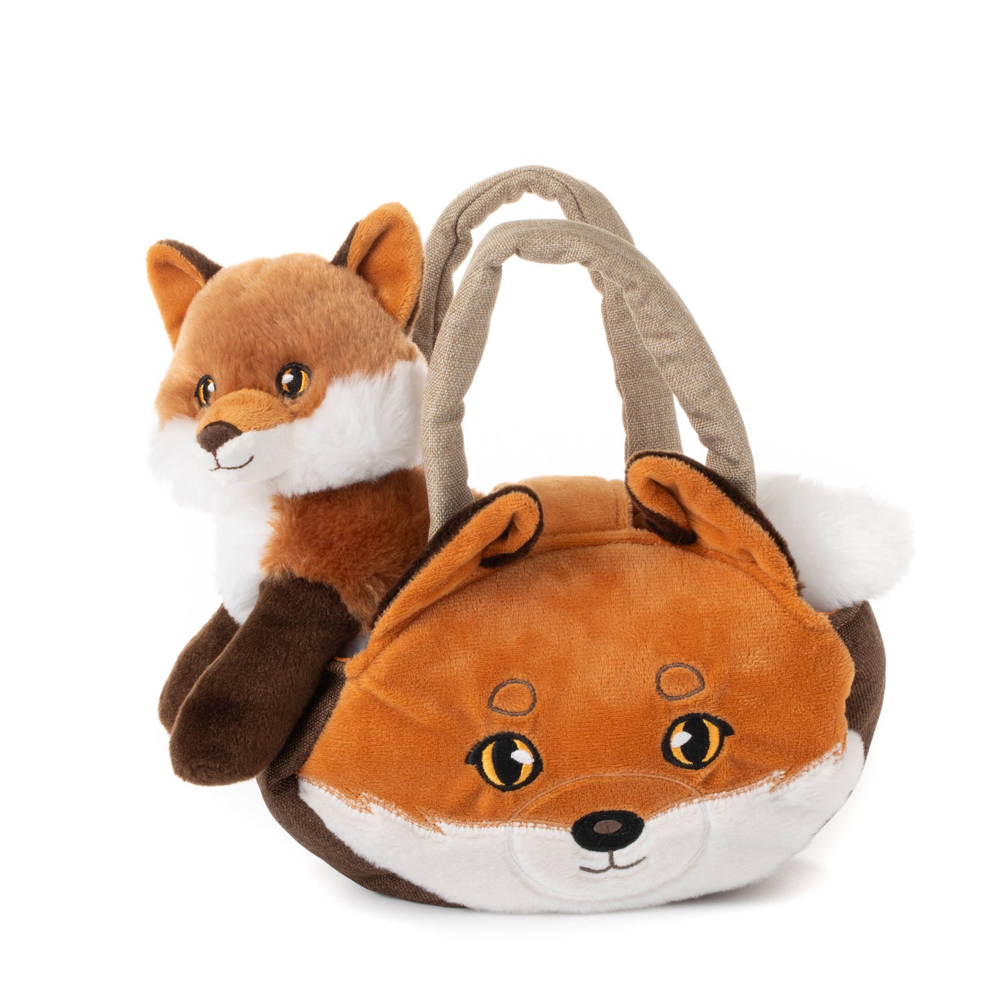 Purse & 9" Plush Red Fox