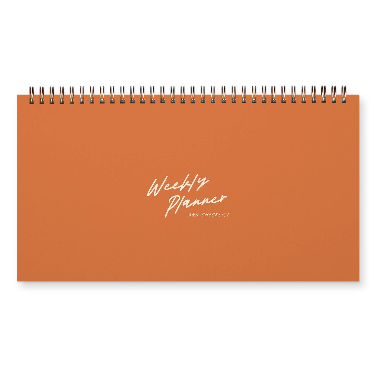 Script Undated Weekly Planner