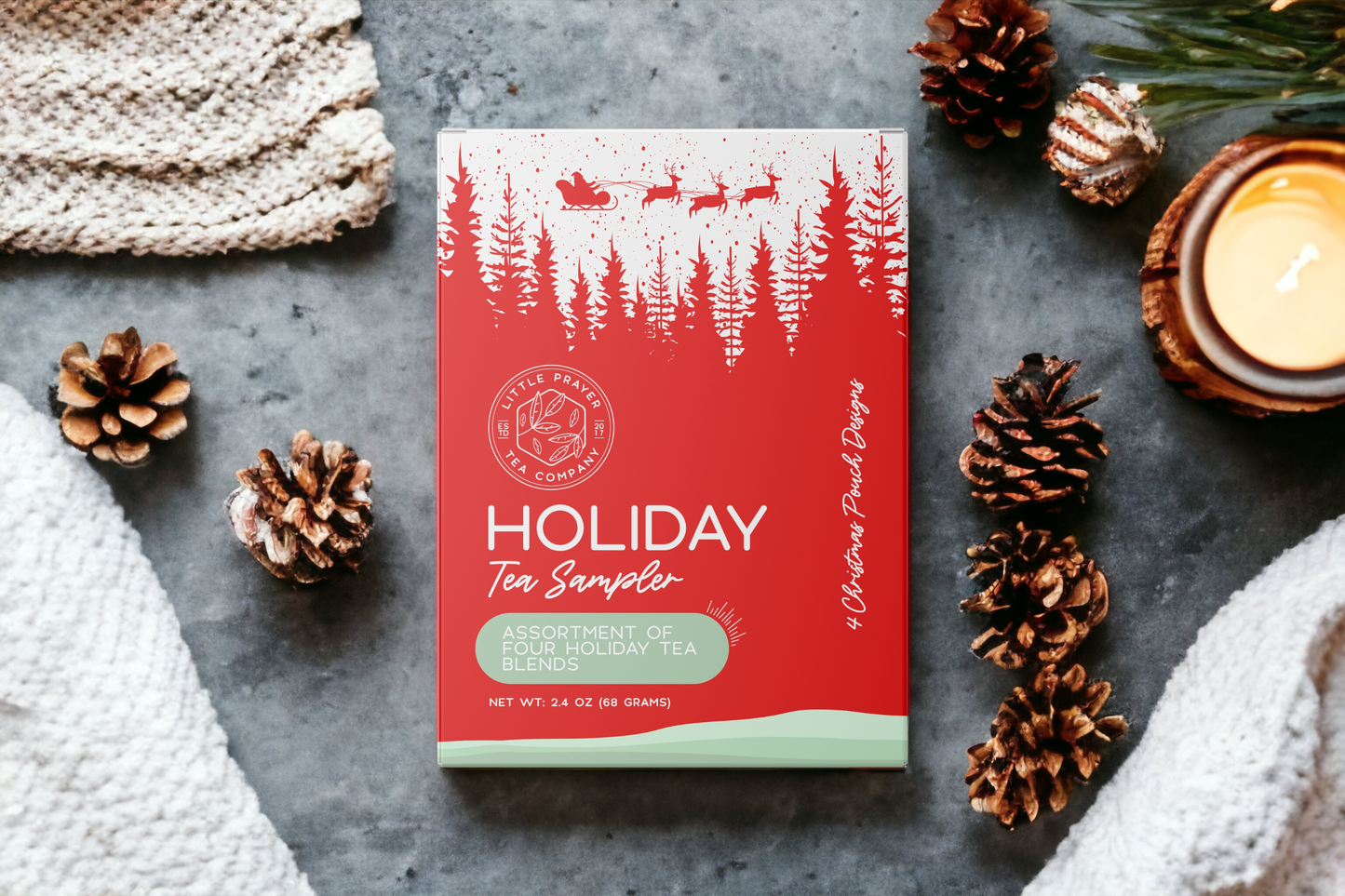 Holiday Tea Sampler Gift Box