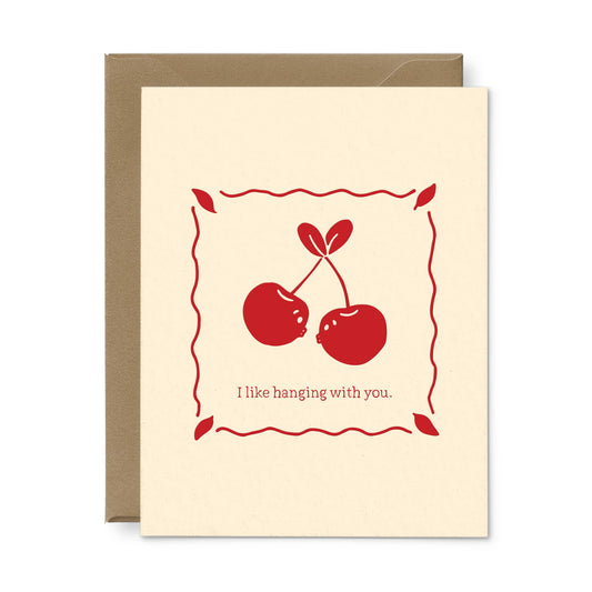 Kissing Cherries Box of 6 Cards