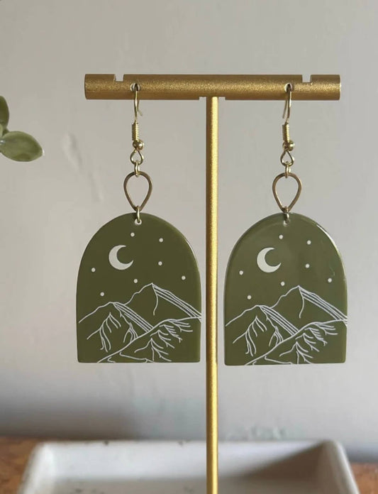 Cascade Moonlight Earrings