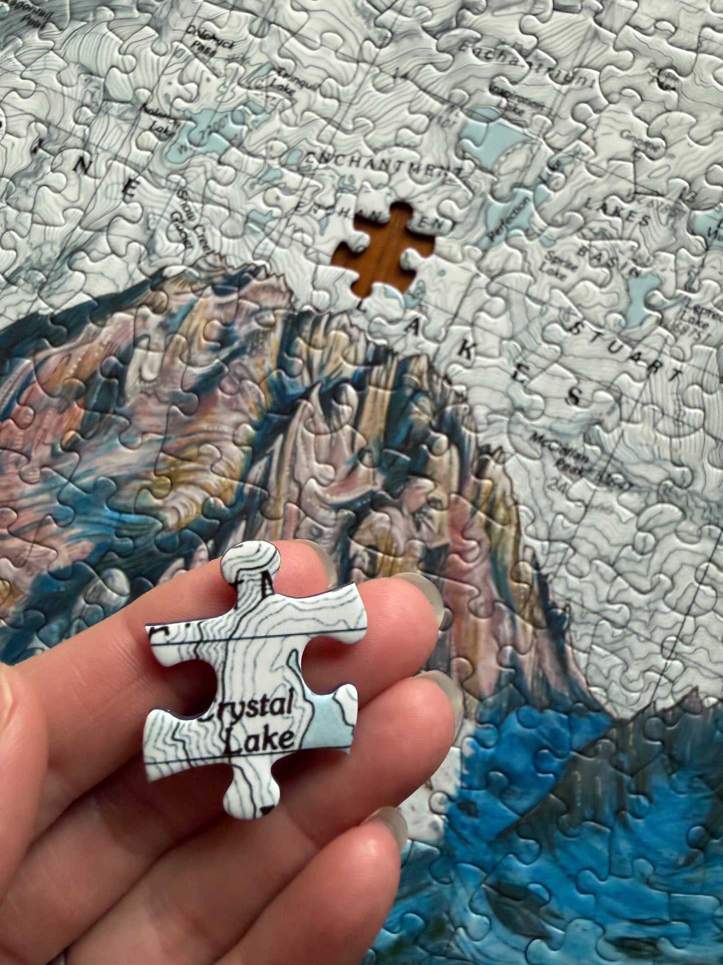 Enchantments Colchuck Lake 500 Piece Puzzle