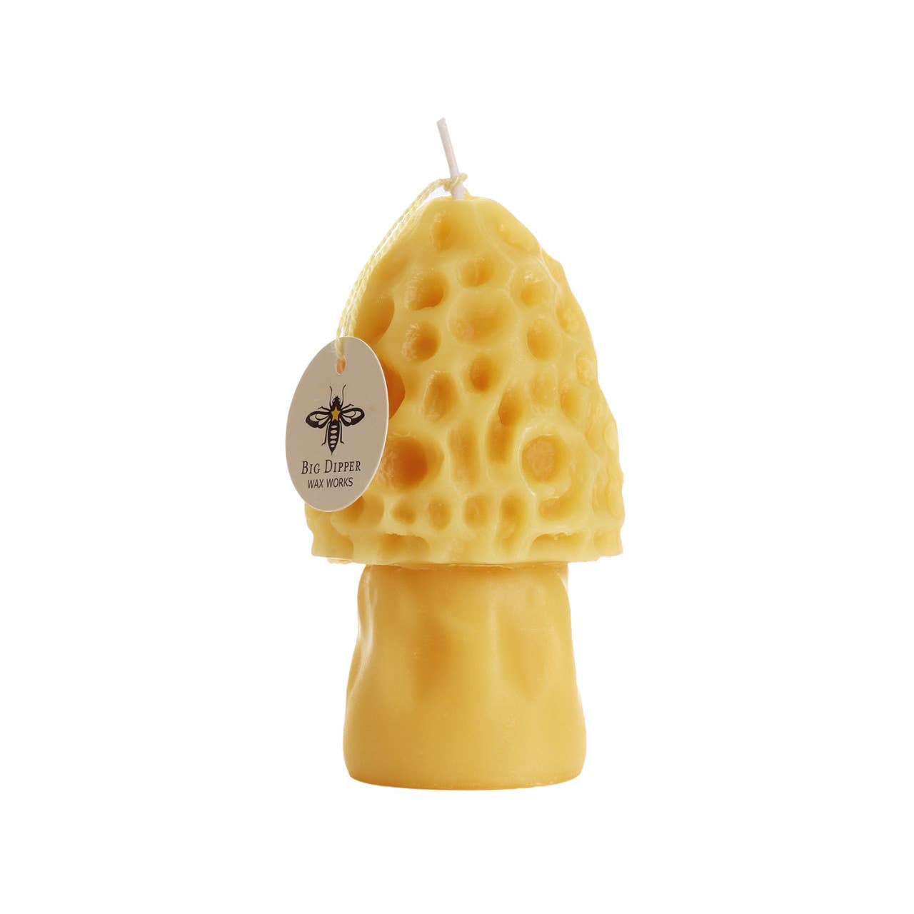 Mushroom Beeswax Candles