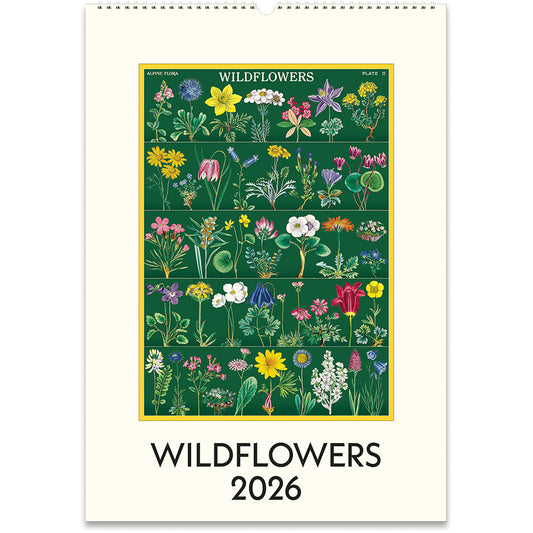 2026 Wildflowers Wall Calendar