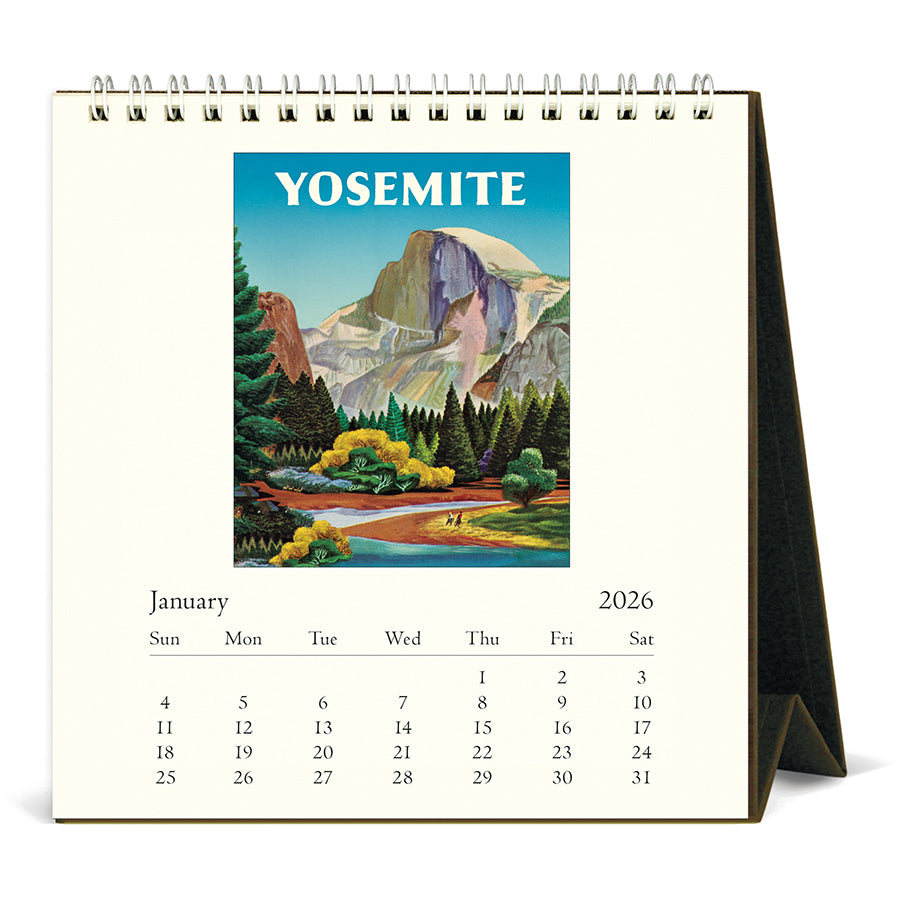 2026 National Parks Desk Calendar