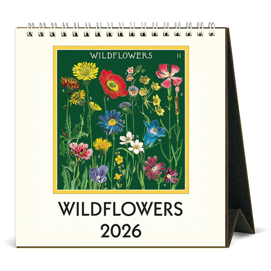 2026 Wildflowers Desk Calendar