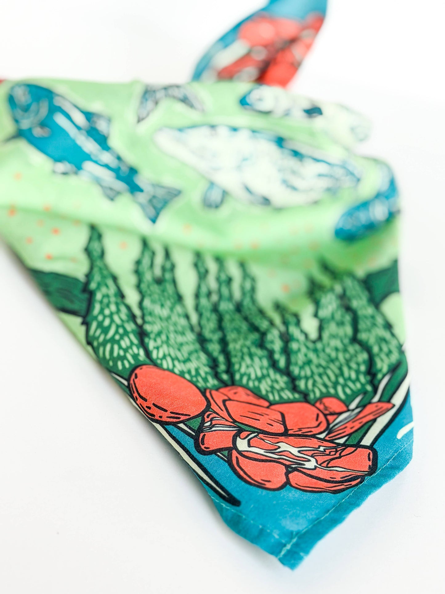 Whitefish Lake Fish Bandana