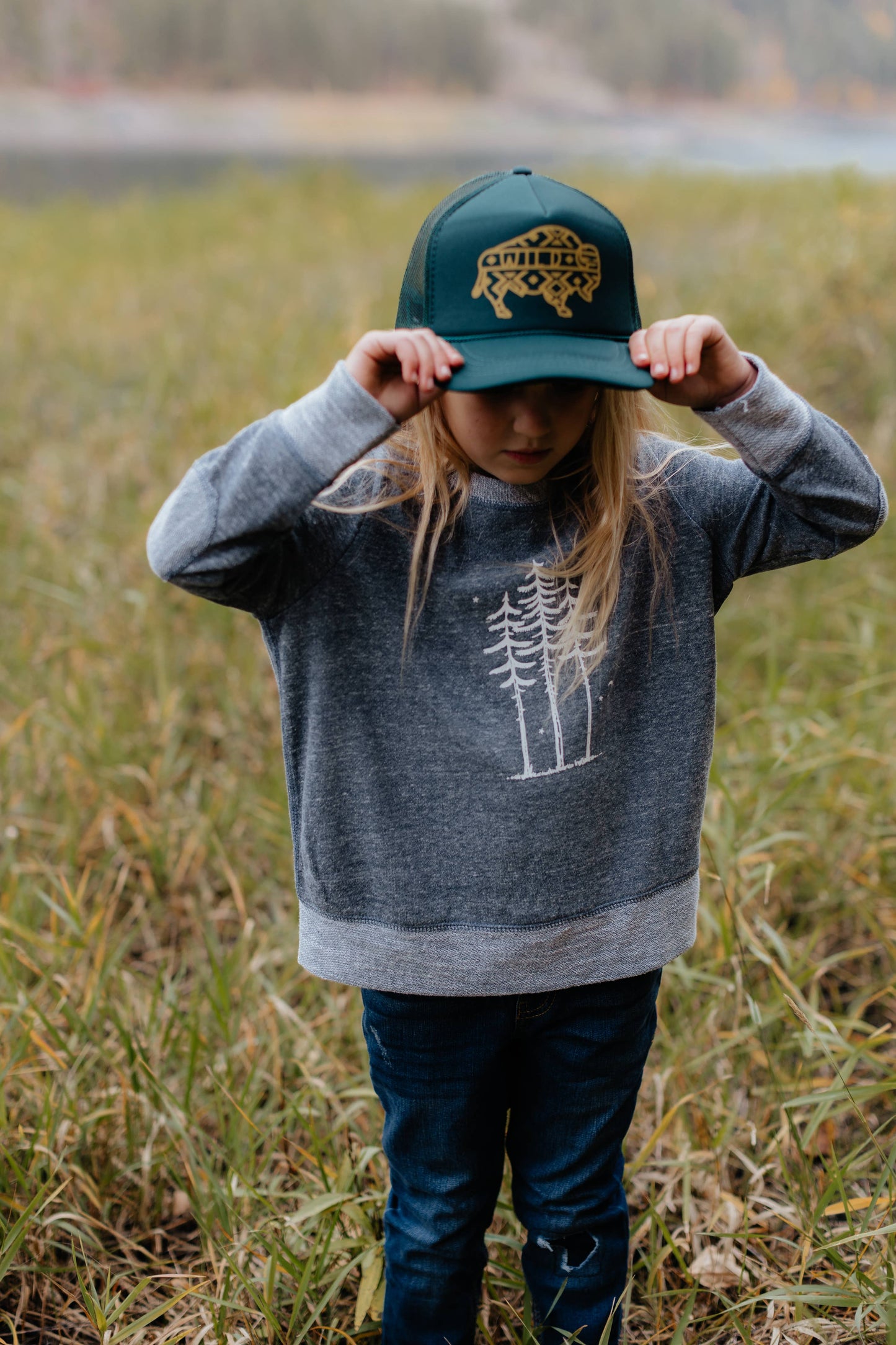 Kid WILD Tree Trucker Hat