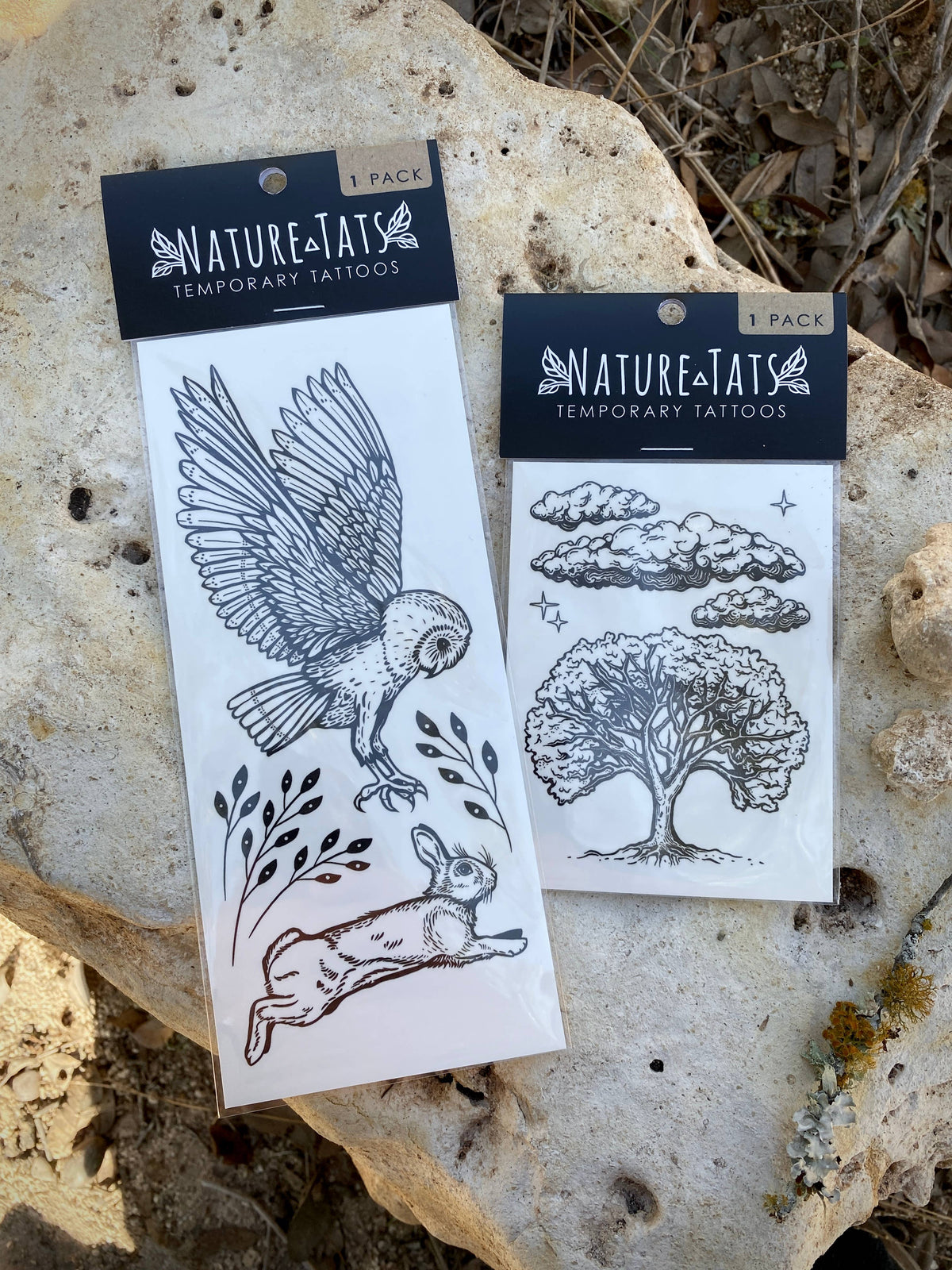 Kindred Rabbit Owl & Rabbit Temporary Tattoo – Kindred Collective Home & Gift