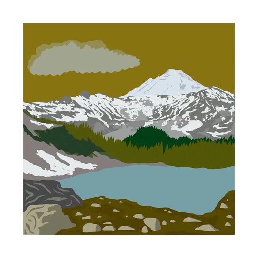 Chain Lakes Loop Print