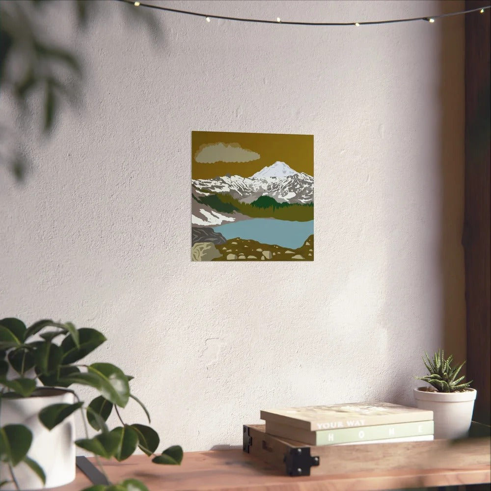 Chain Lakes Loop Print