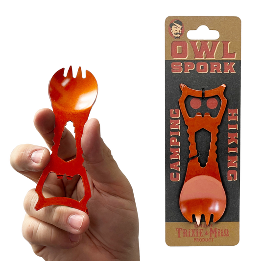 Owl Spork – Camp Cutlery Multi-Tool