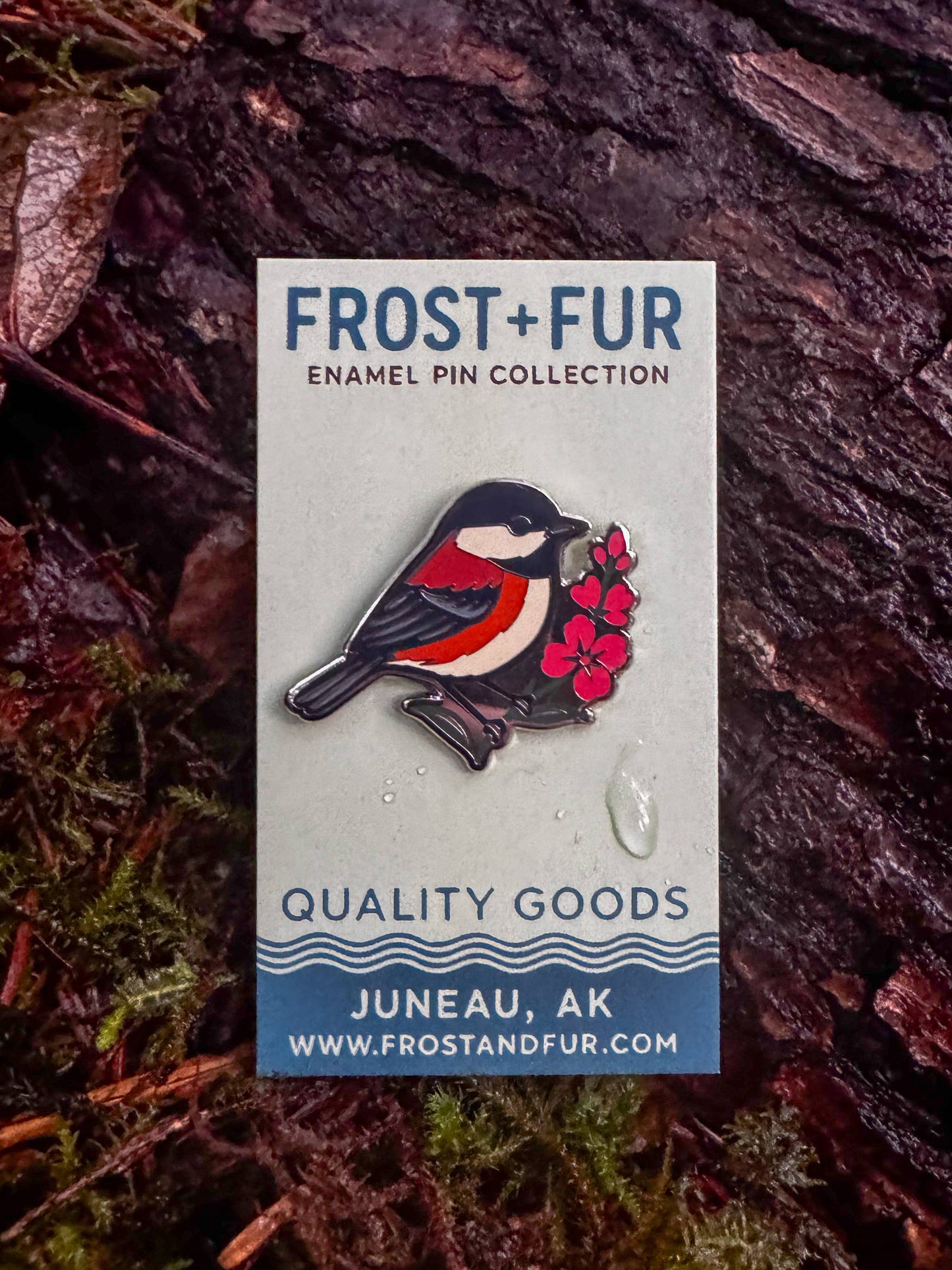 Chickadee Enamel Pin