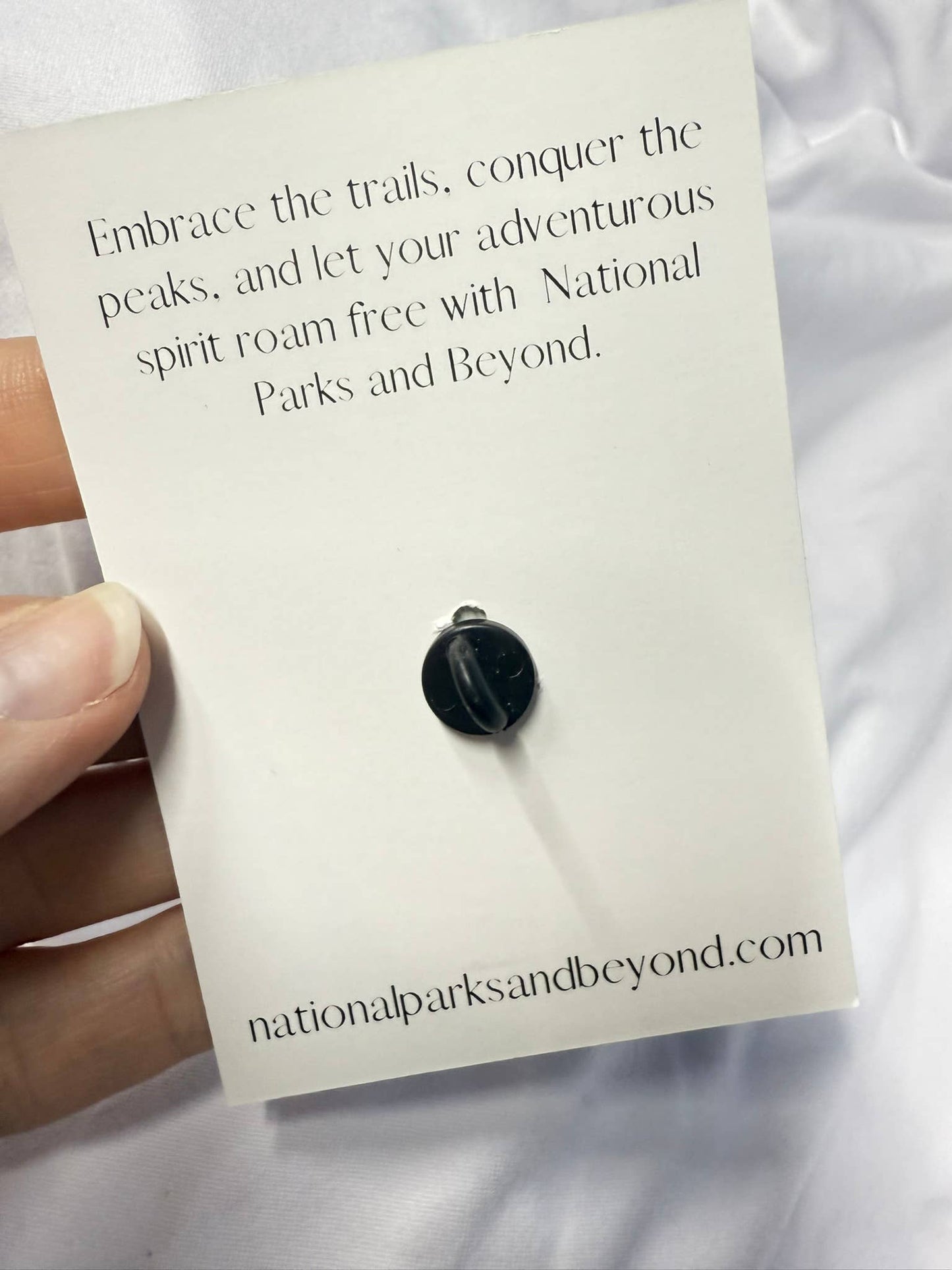 Not All That Wander Are Lost, But I Am - Metal & Enamel Pin