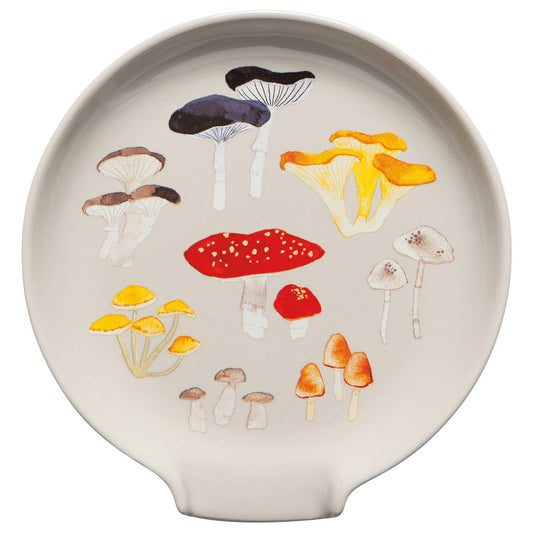 Field Mushrooms Spoon Rest