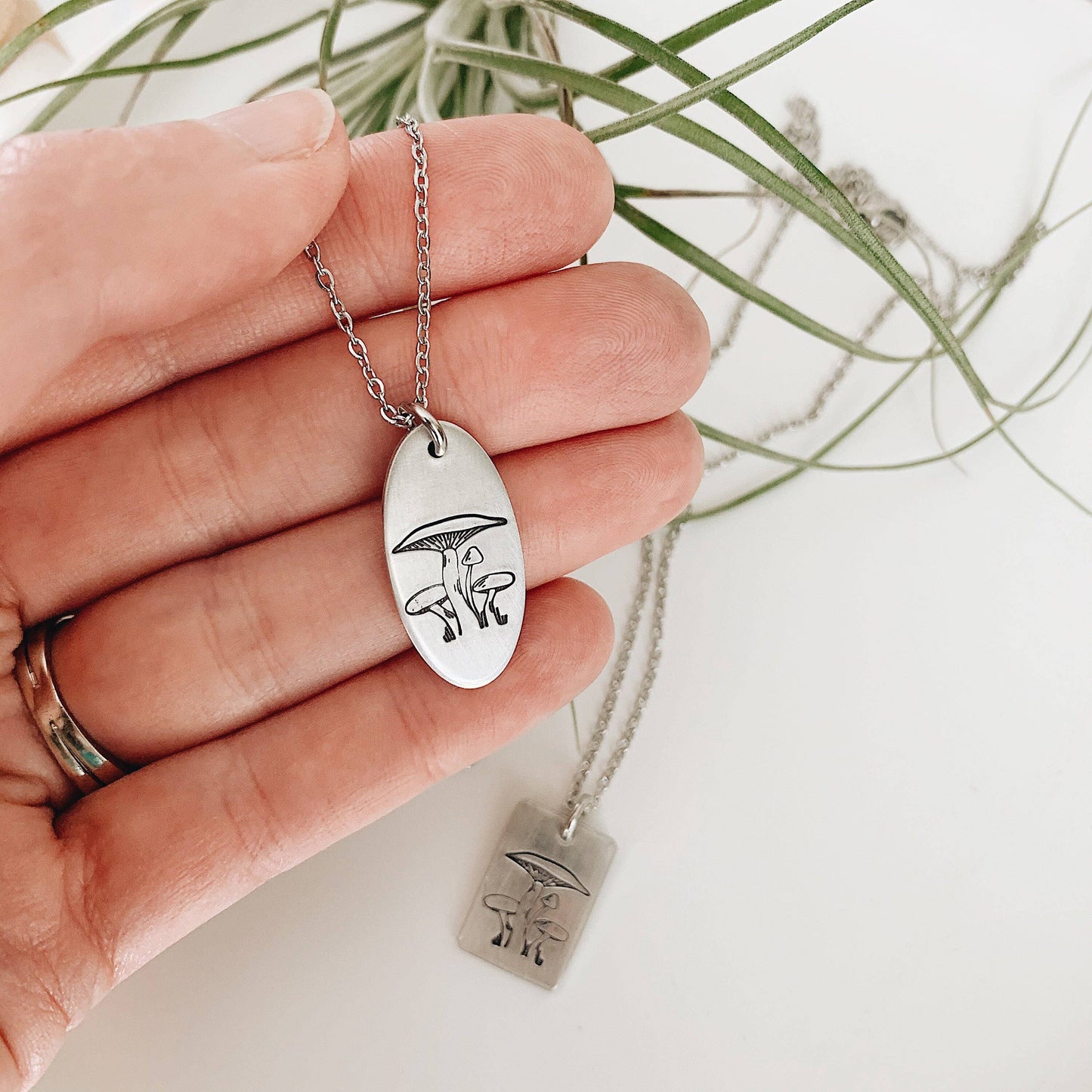 Wild Mushroom Necklace