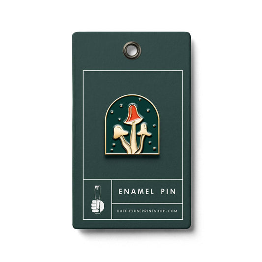 Mushroom Enamel Pin