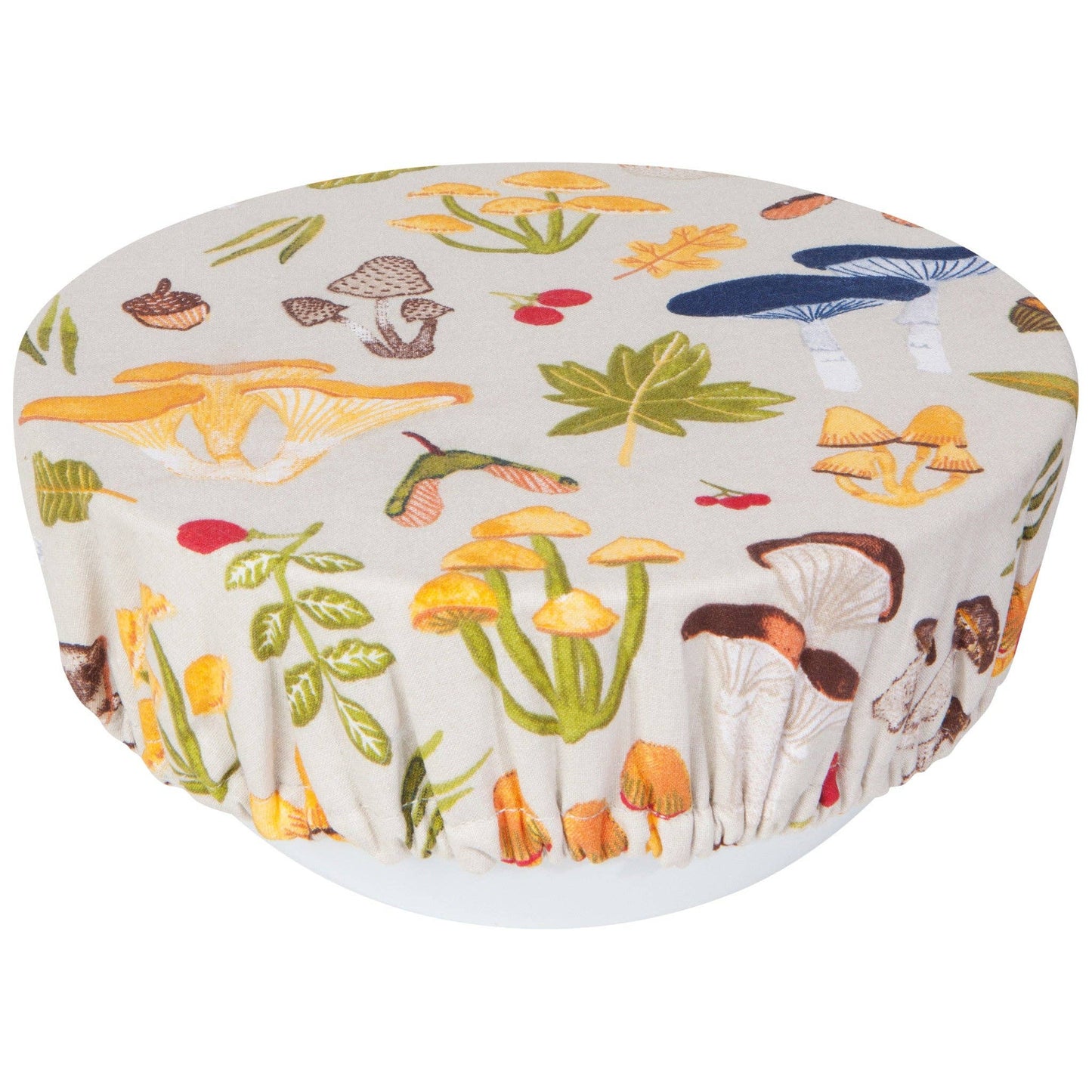 Field Mushrooms Bowl Covers Set of 2