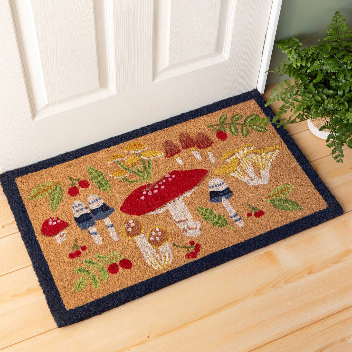 Field Mushrooms Coir Doormat