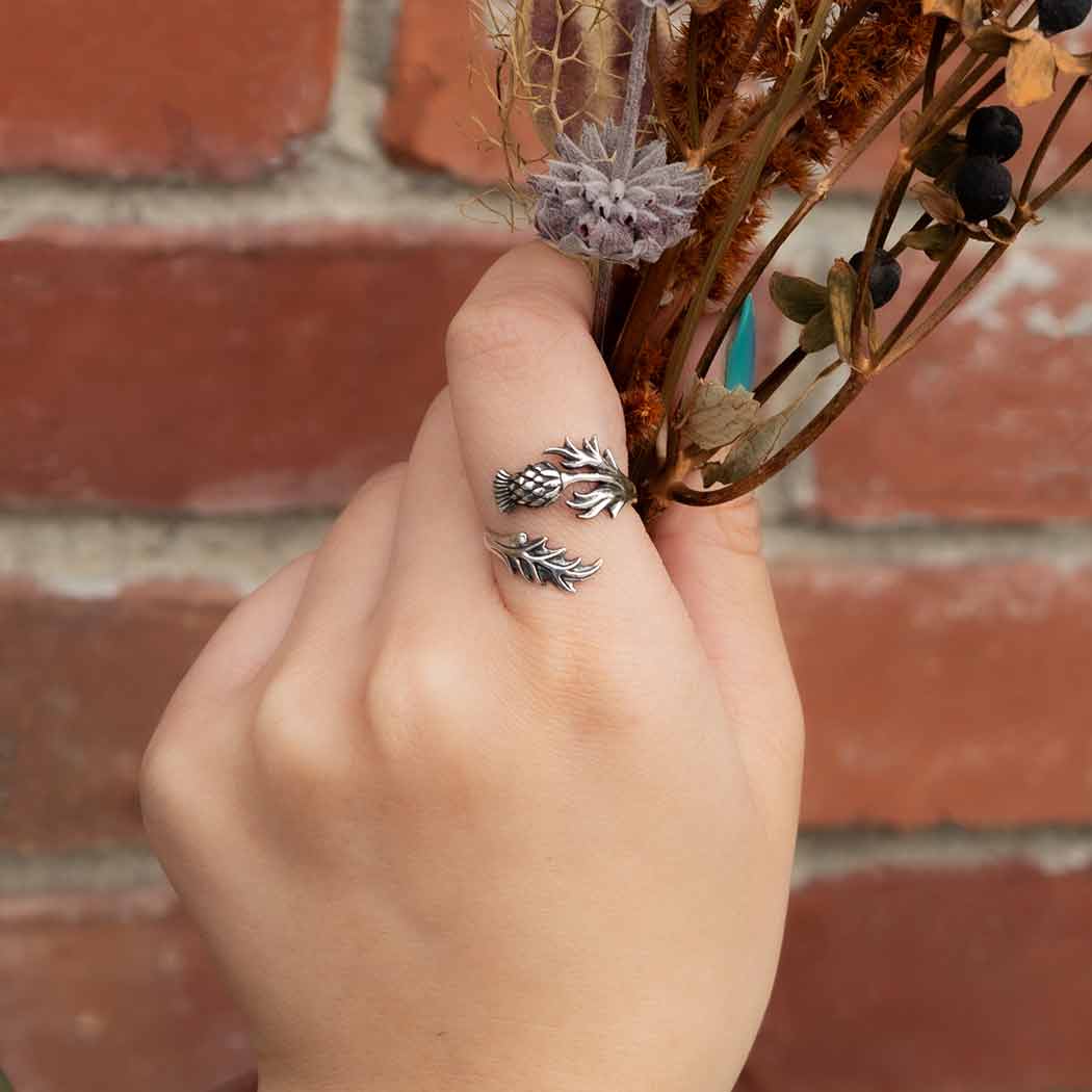 Adjustable Thistle Ring