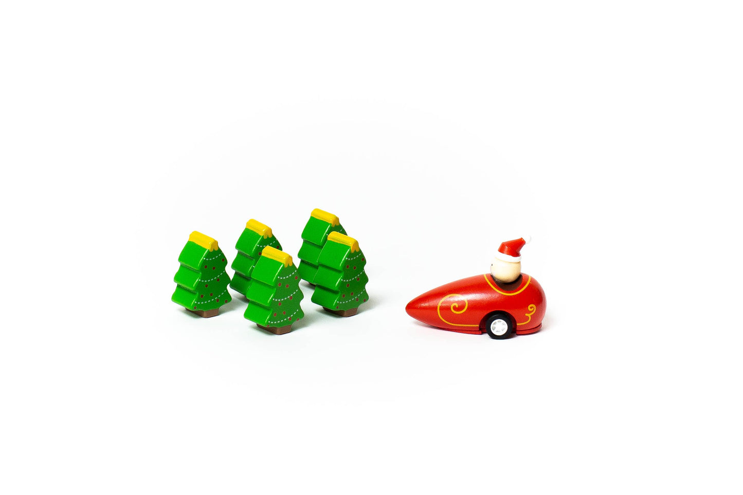 Santa  & Christmas Tree Bowling Game