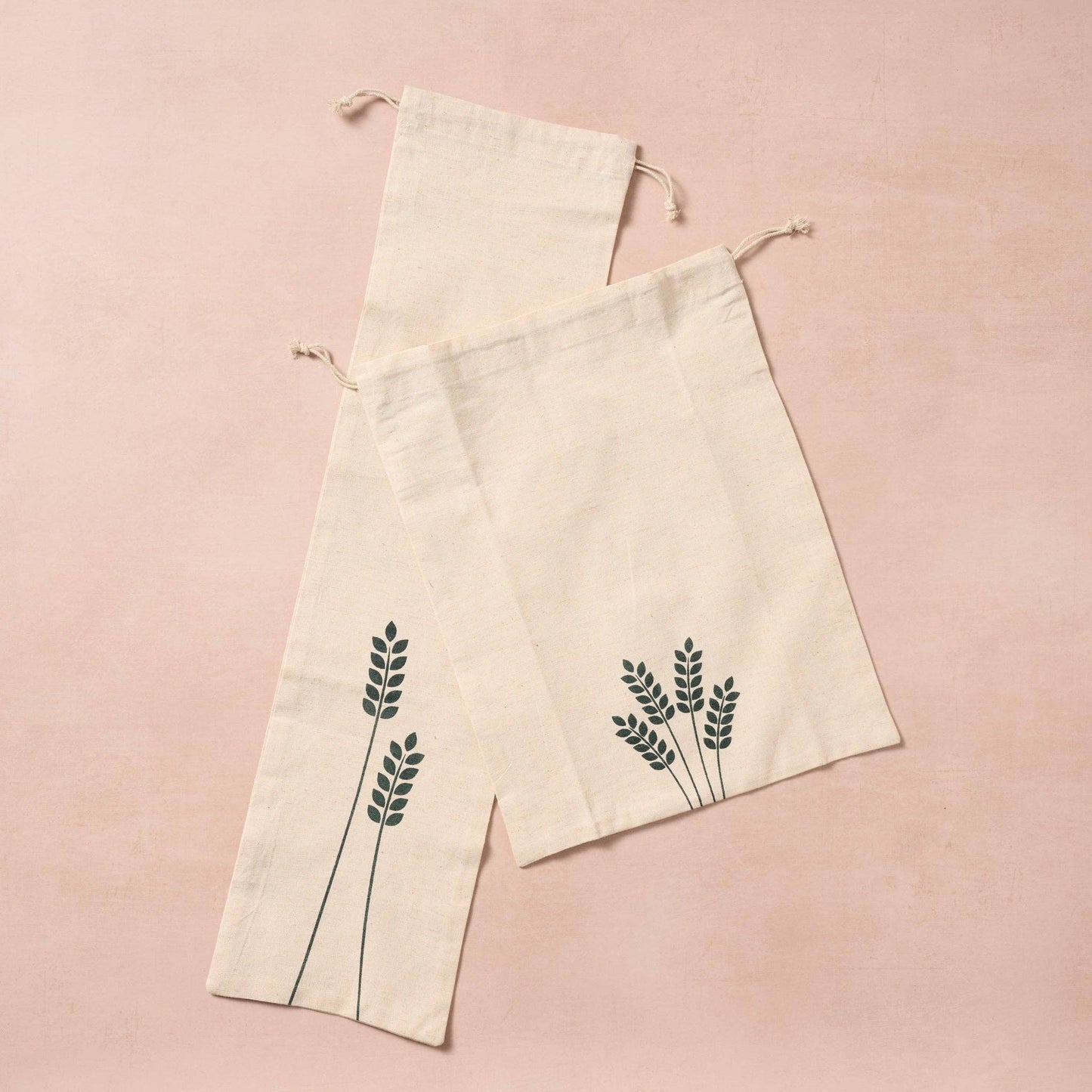 Linen Bread Bag Set