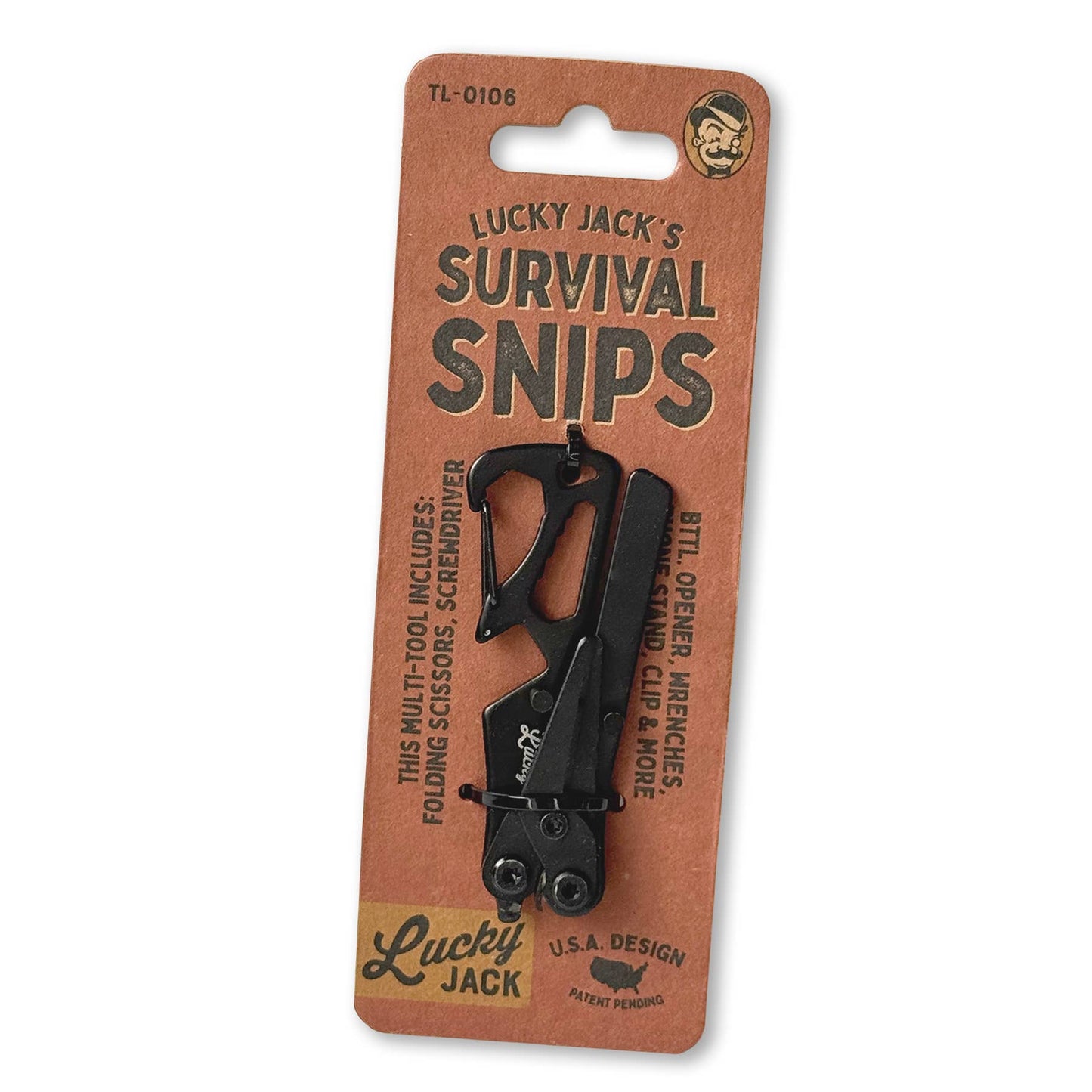 Survival Snips – Carabiner Multi-Tool and Bottle Opener
