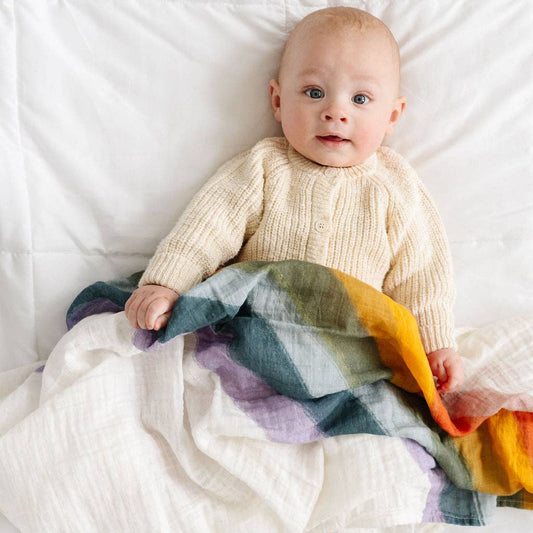Rainbow Connection Swaddle