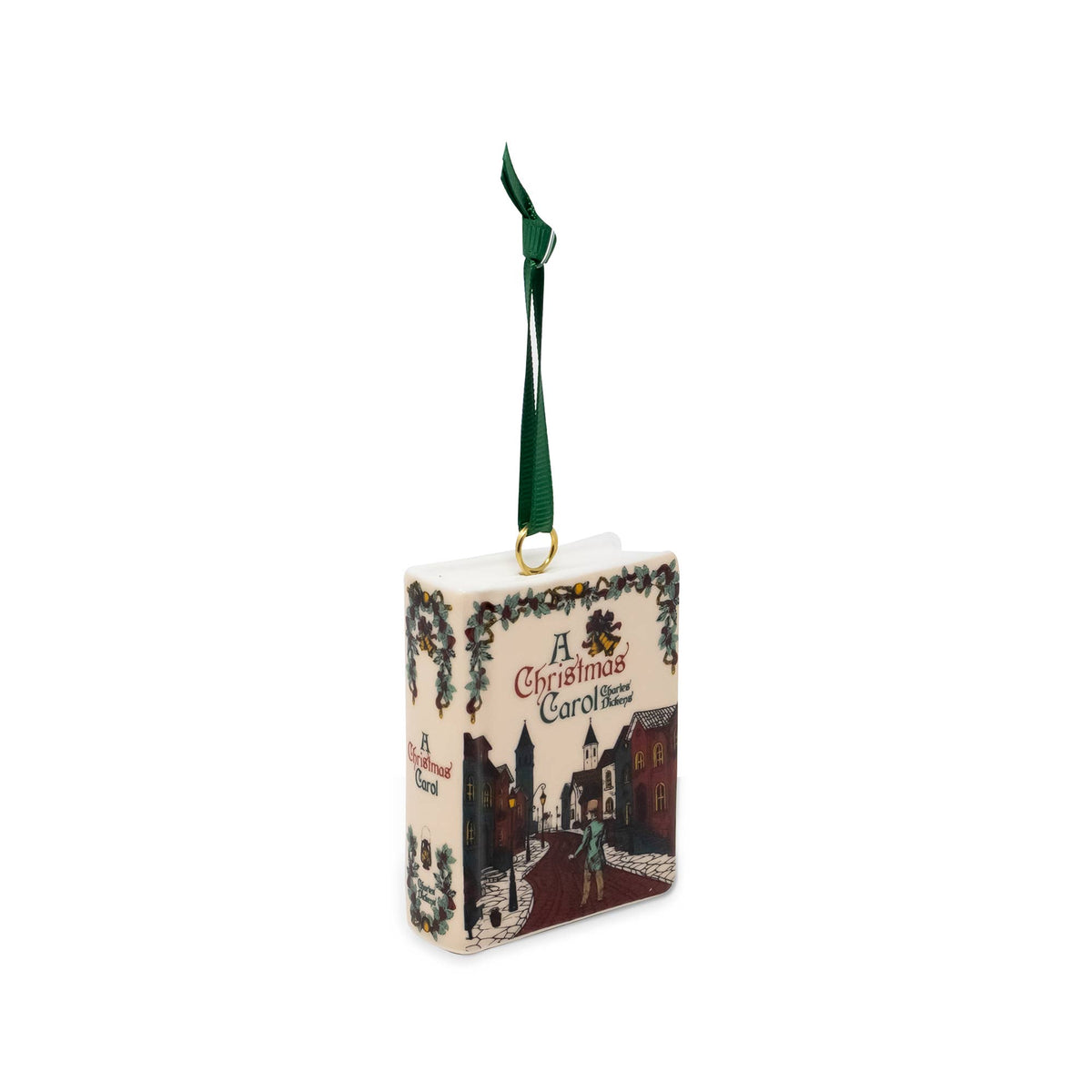 Ceramic Book Ornament, A Christmas Carol