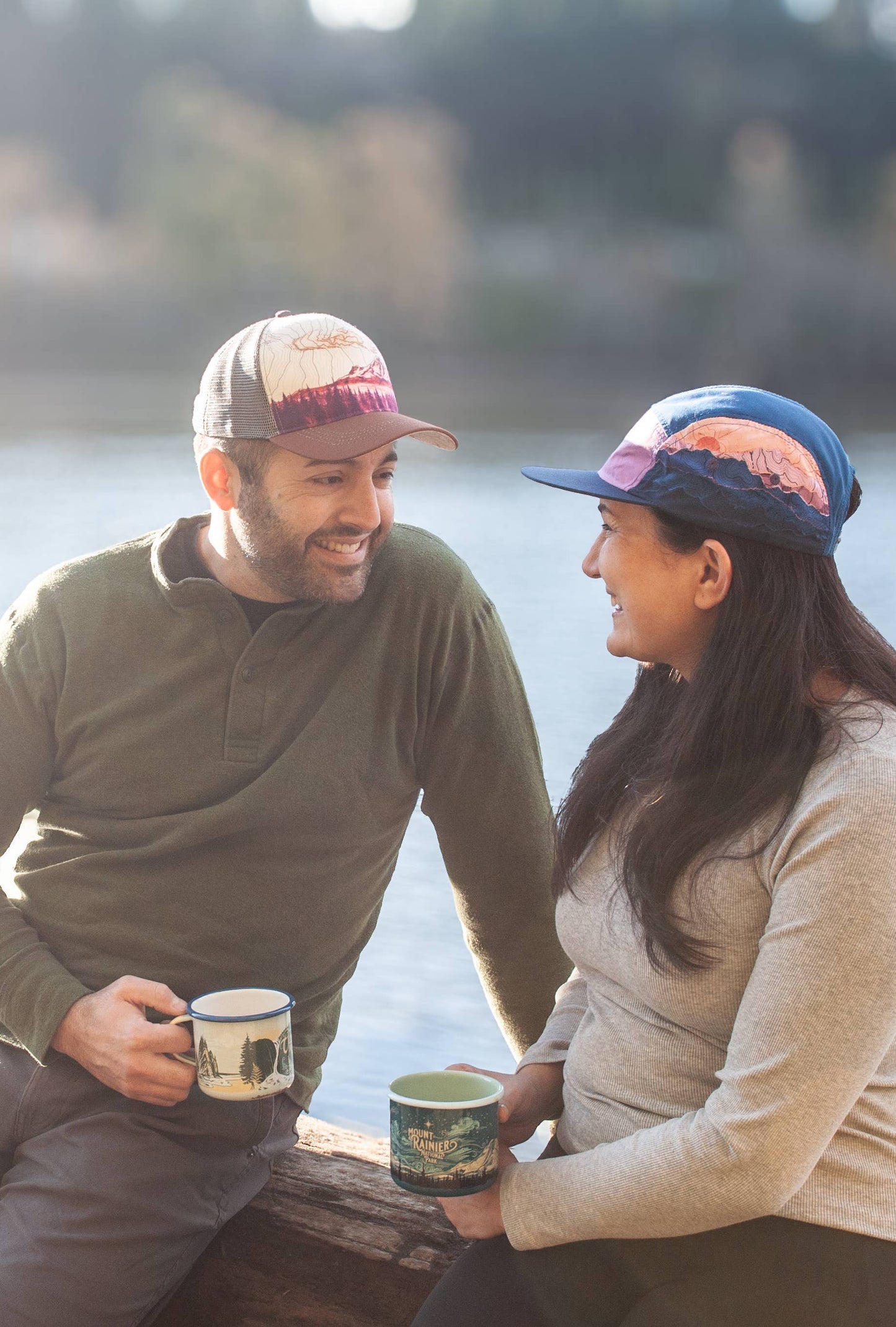 Mountain Layers 5 Panel Trail Hat