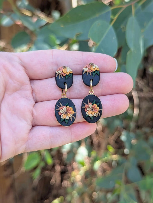Delicate Floral Earrings