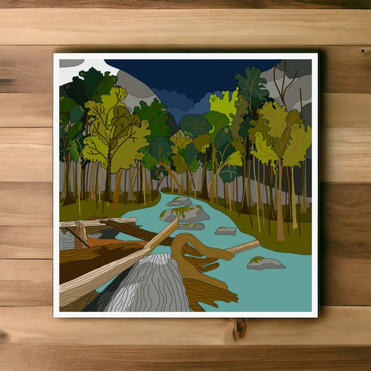 Hoh River Valley Print