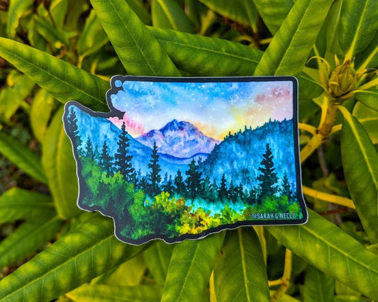 Mt. Rainier Sticker