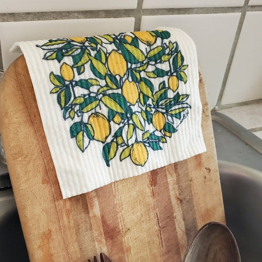 Lemon Swedish Dish Cloth