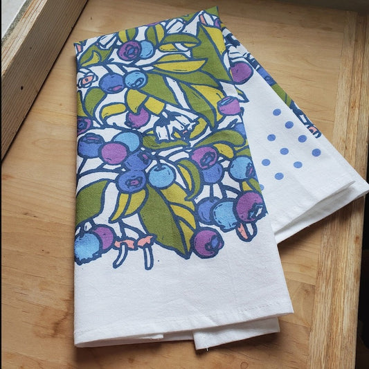 Blueberry Tea Towel