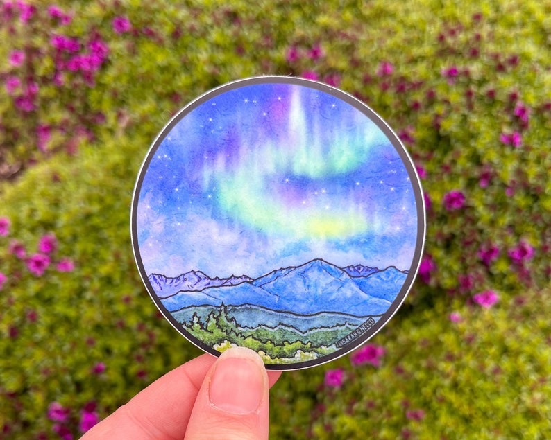 Northern Aurora Sticker