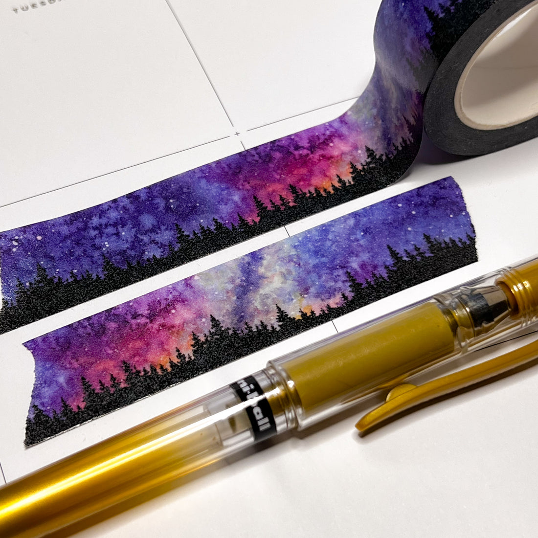 Milky Way Galaxy Washi Tape