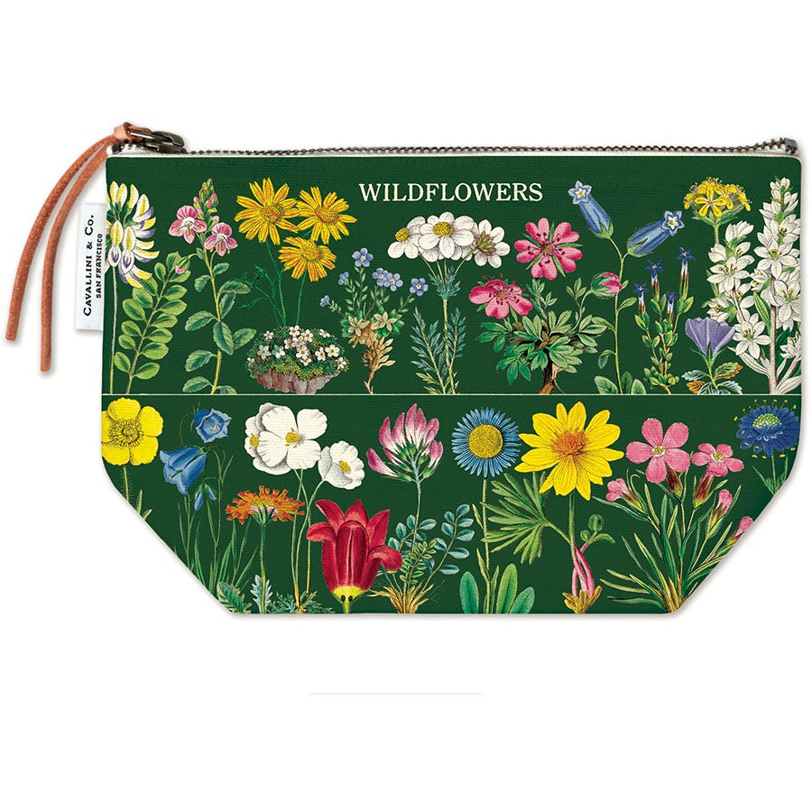 Wildflowers Zippered Pouch