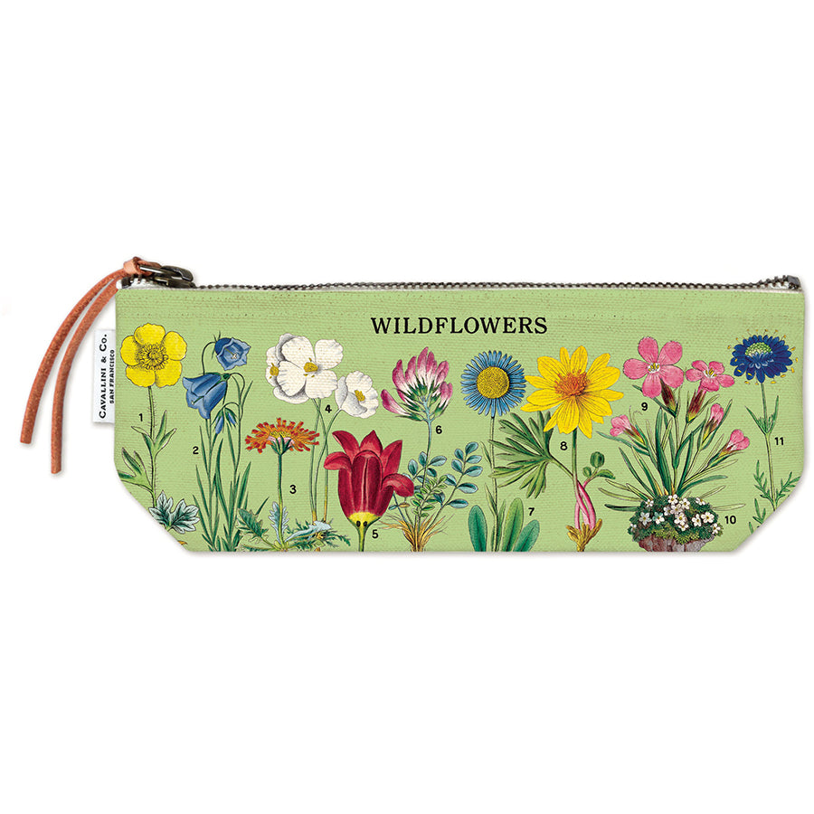 Wildflowers Mini Zippered Pouch